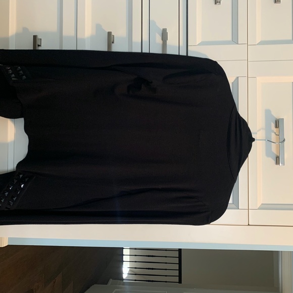 GUESS Black Studded Long Sleeve Cardigan - Picture 3 of 3
